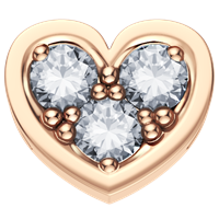 Charm Elements Donna in Oro rosa Diamante DCHF3850.003